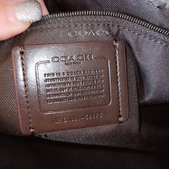 Authentic Coach Purse - Picture 10 of 13